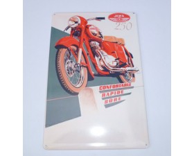 CEDULE - JAWA 250 CONFORTABLE RAPIDE SURE - (30X20CM)